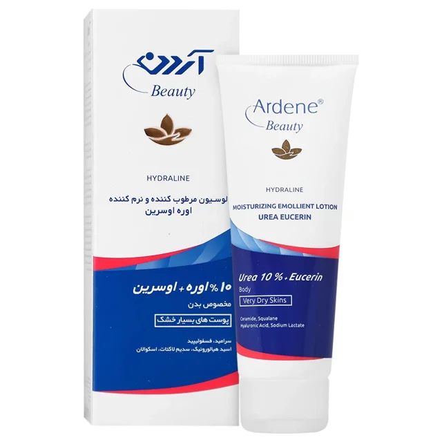 لوسیون مرطوب کننده و نرم کننده حاوی 10% اوره + اوسرین | آردن بیوتی